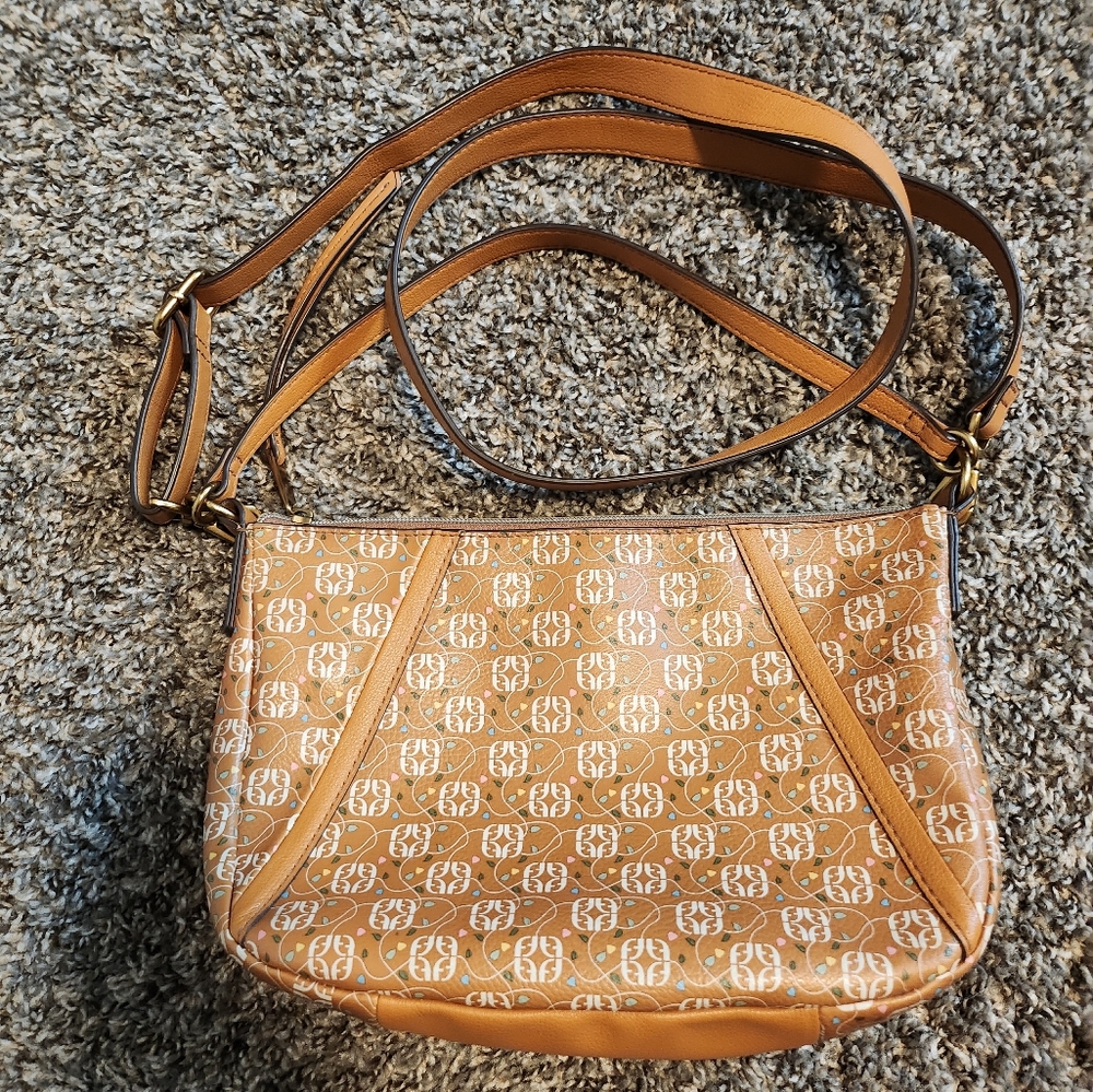 Super Cute Tan Fossil Bag